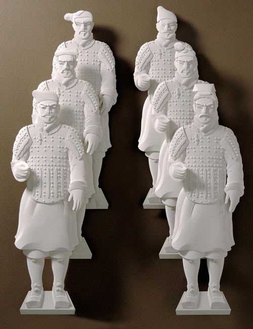 chinese warriors Masters of Paper Art and Paper Sculptures, Part II